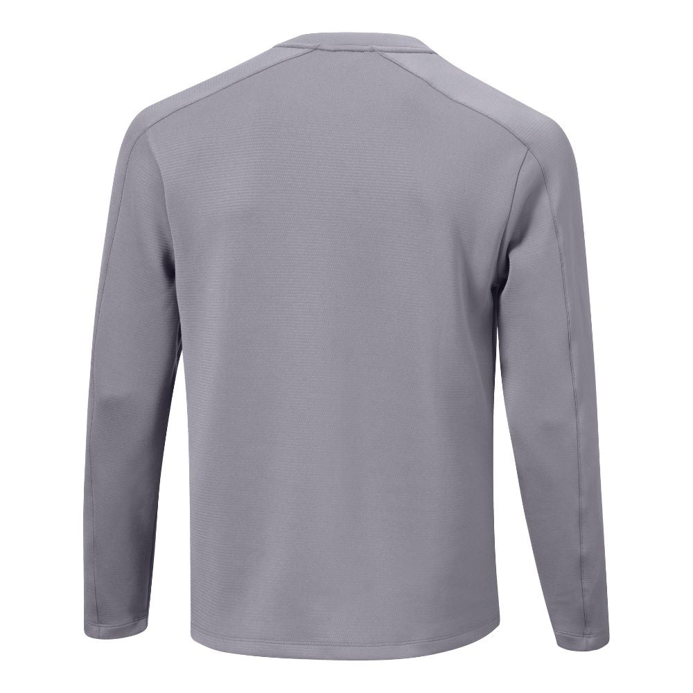 Mizuno G-Style Mens Crew Neck Golf Top 2025 - Grey