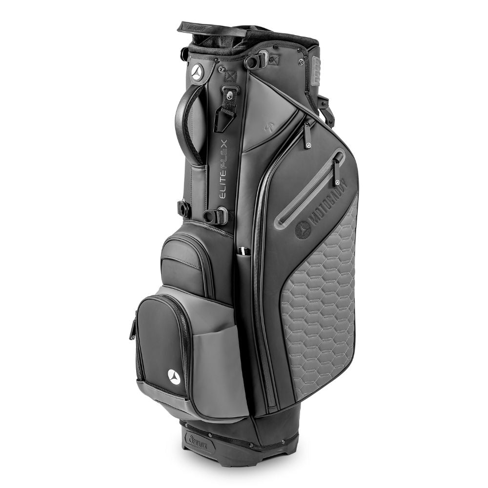 Motocaddy Elite Flex Premium Hybrid Stand Bag - Charcoal