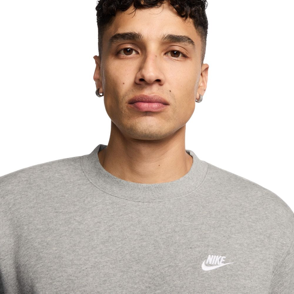 Nike Club Fleece Crew Mens Pullover Golf Top 2025 - FN3886-063