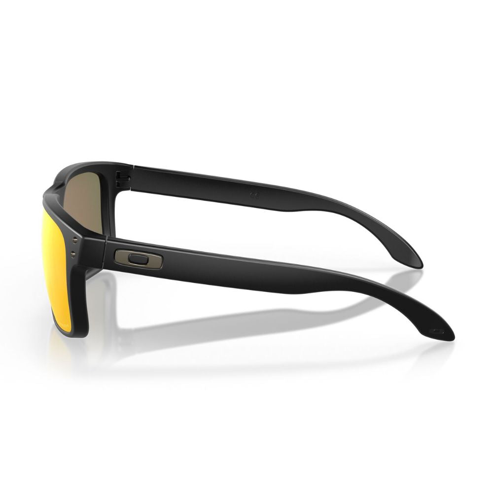Oakley Holbrook Sunglasses - Matt Black w/ Prizm Ruby