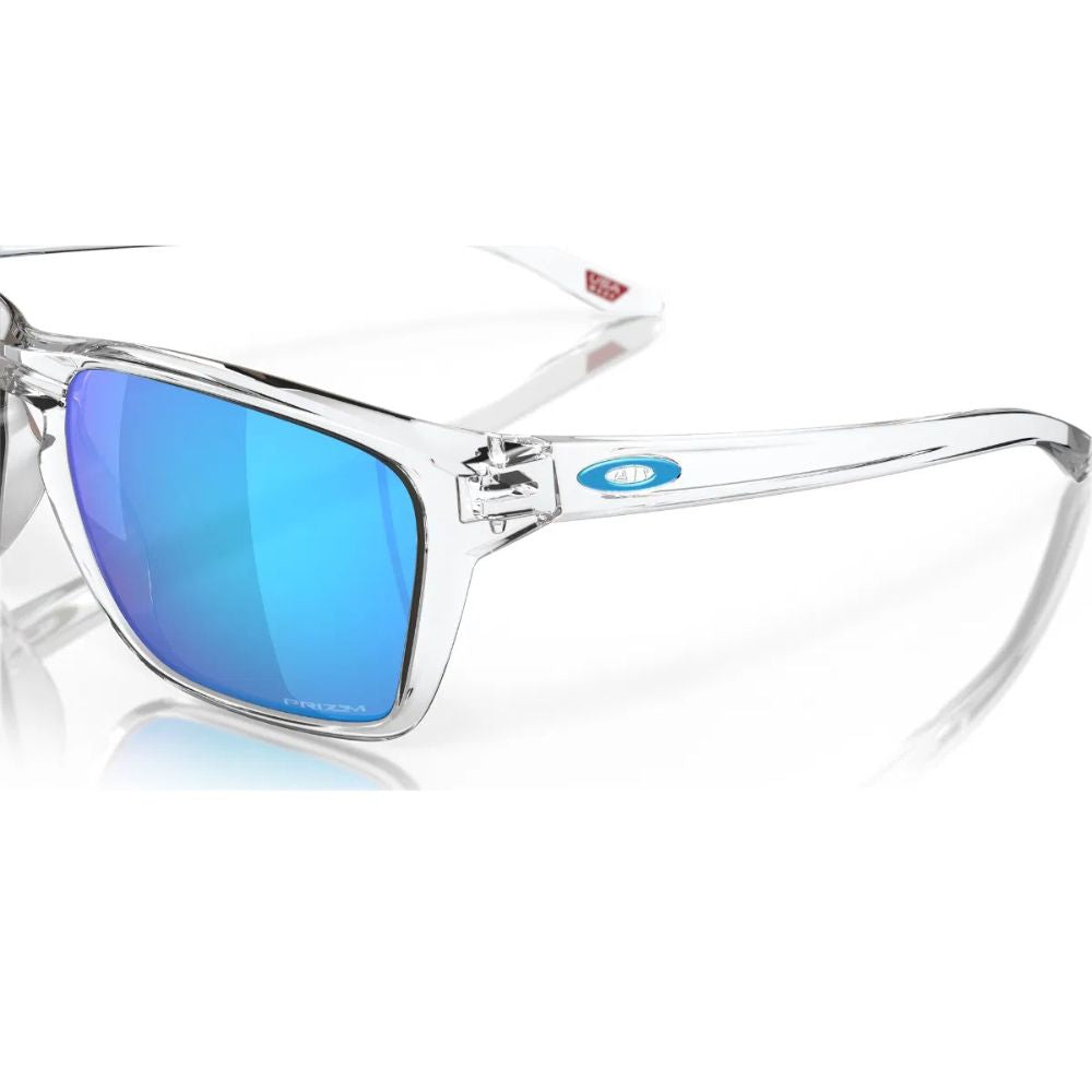 Oakley Sylas Sunglasses - Polished Clear w/ Prizm Sapphire