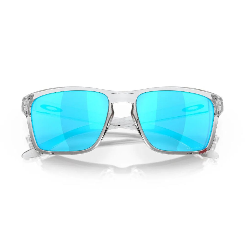 Oakley Sylas Sunglasses - Polished Clear w/ Prizm Sapphire