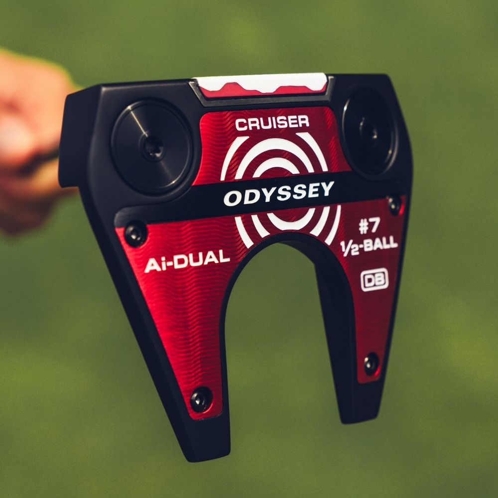 Odyssey Golf Ai-Dual 1/2 Ball Cruiser Seven OS Putter