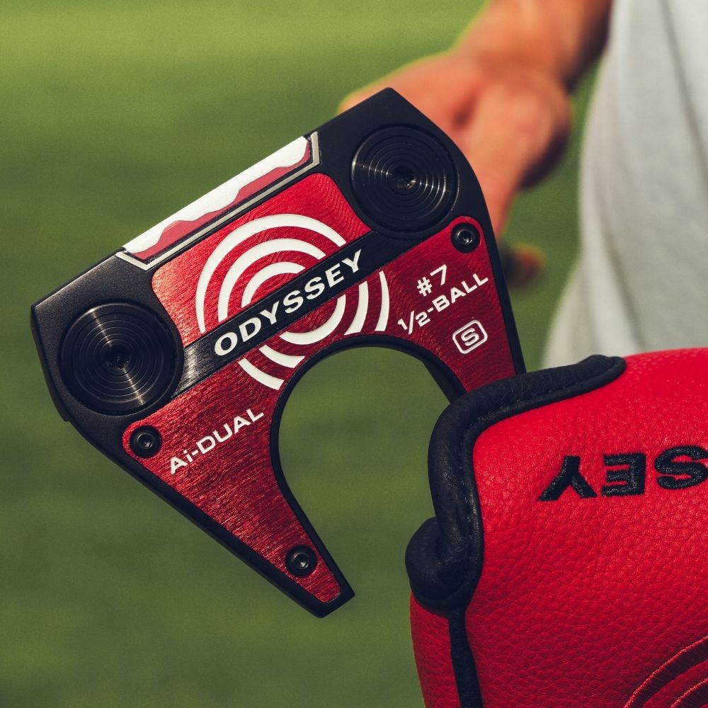 Odyssey Golf Ai-Dual 1/2 Ball Seven S Pistol Grip Putter