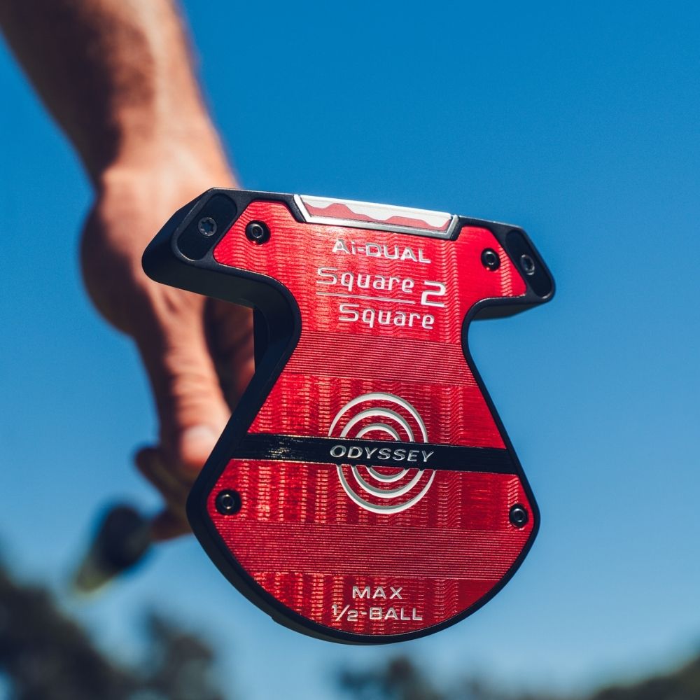 Odyssey Golf Ai-Dual 1/2 Ball Square 2 Square Max OS Putter