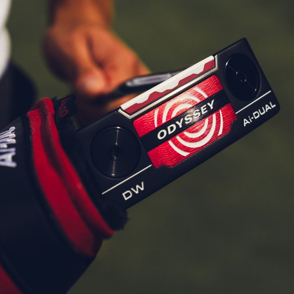 Odyssey Golf Ai-Dual Double Wide DB Pistol Grip Putter