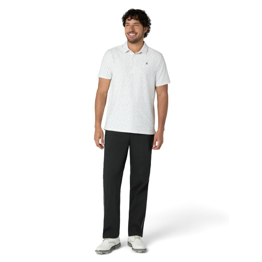 Original Penguin Archive Golf Flag Printed Men's Golf Polo 2026 - OGKFG031-118