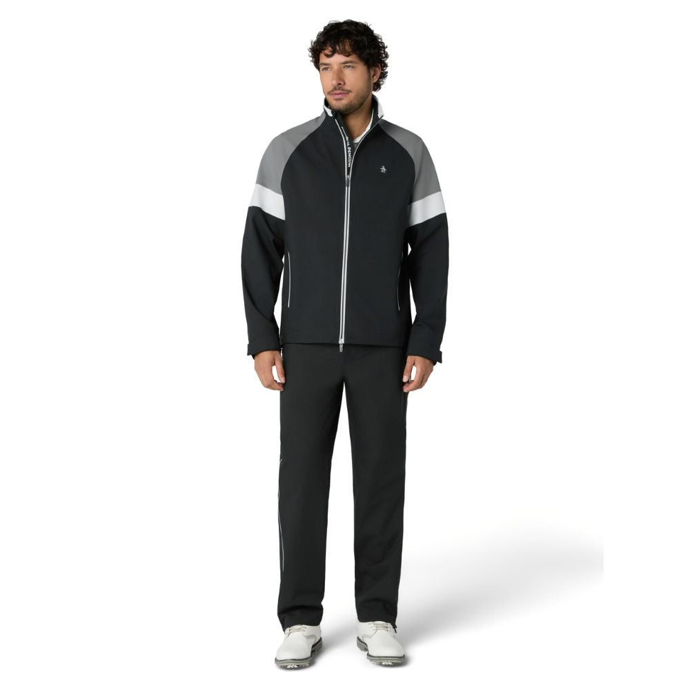 Original Penguin Earl Waterproof Colour Block Men's Golf Jacket 2026 - OGRFG021-001