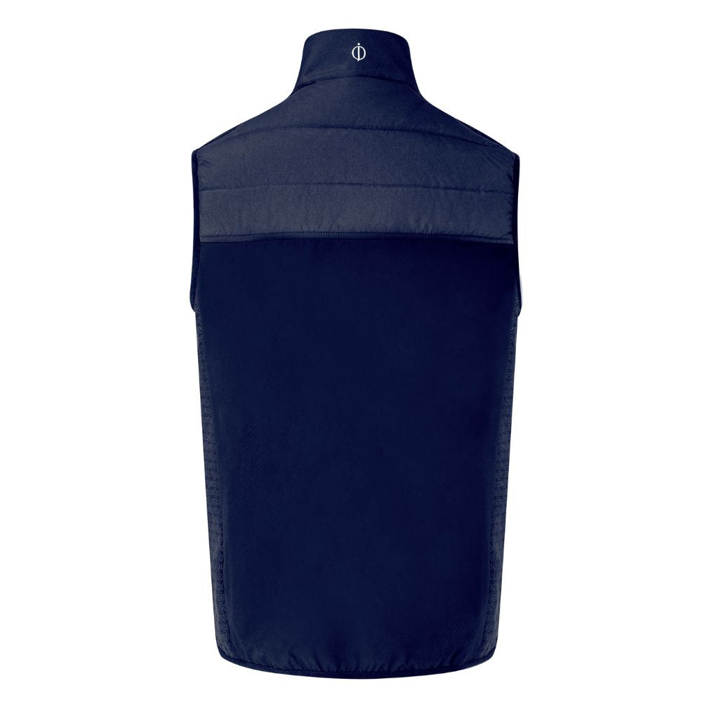 Oscar Jacobson Baynes Mens Thermal Golf Gilet 2025 - Navy