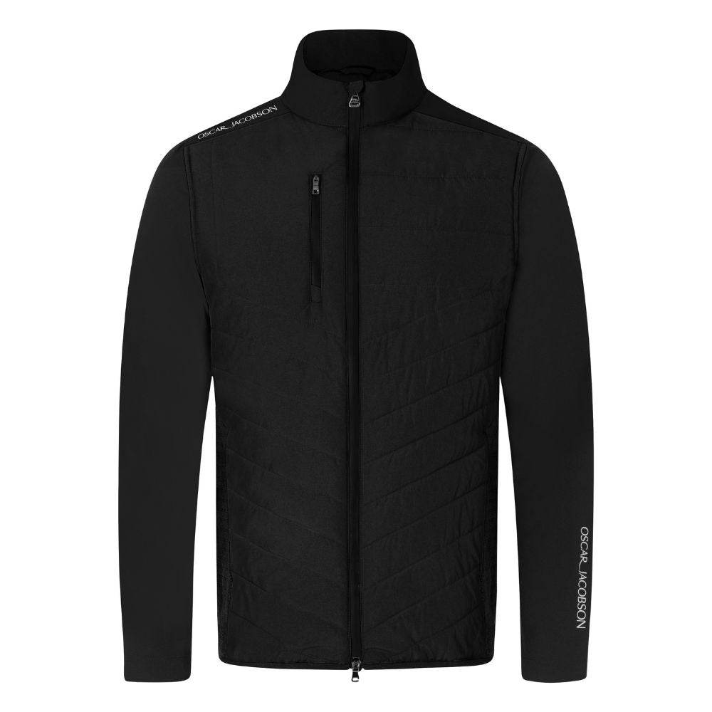 Oscar Jacobson Beaumont Mens Thermal Golf Jacket 2025 - Black Black M