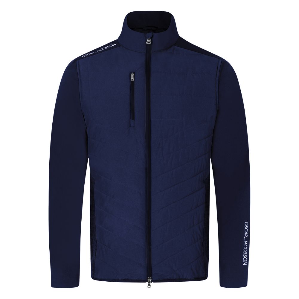 Oscar Jacobson Beaumont Mens Thermal Golf Jacket 2025 - Navy Navy M