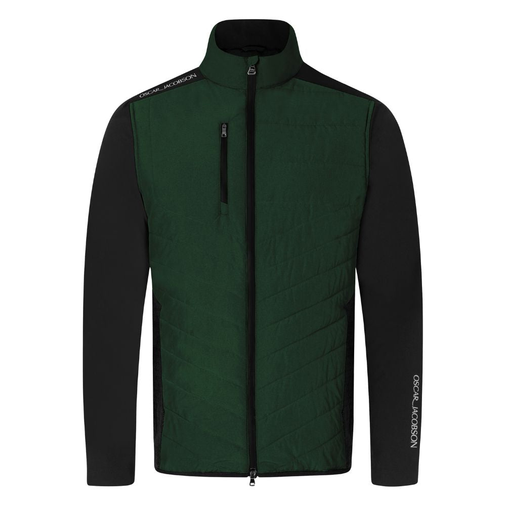 Oscar Jacobson Beaumont Mens Thermal Golf Jacket 2025 - Pineneedle Pineneedle M
