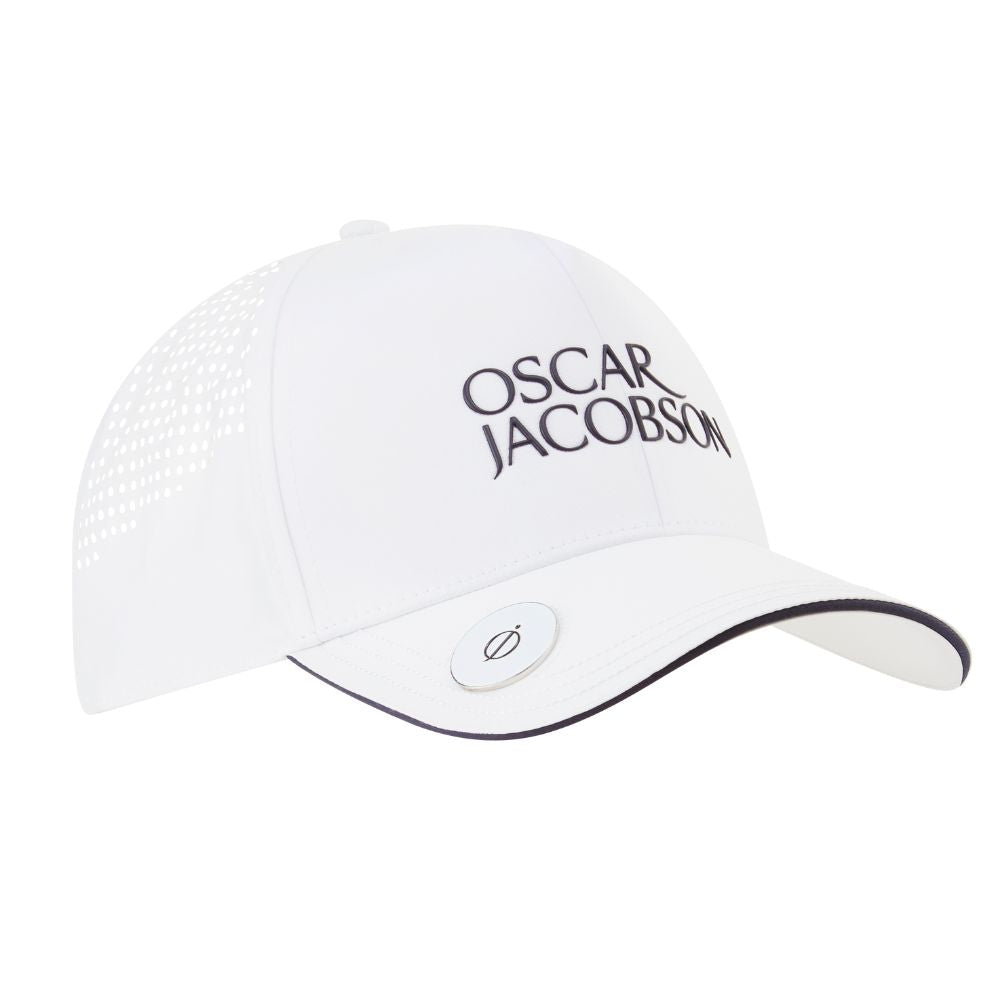 Oscar Jacobson Hornsey Golf Cap - White White