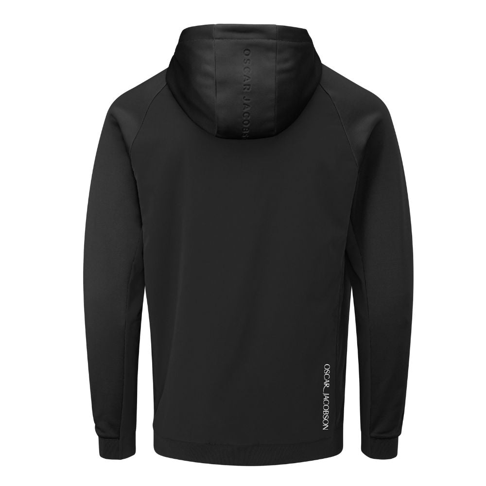 Oscar Jacobson Oakways II Mens Golf Hoodie 2025 - Solid Black