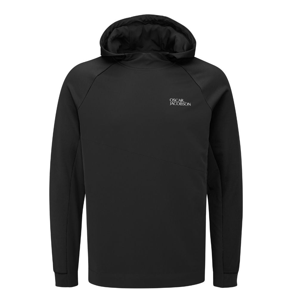Oscar Jacobson Oakways II Mens Golf Hoodie 2025 - Solid Black Solid Black M