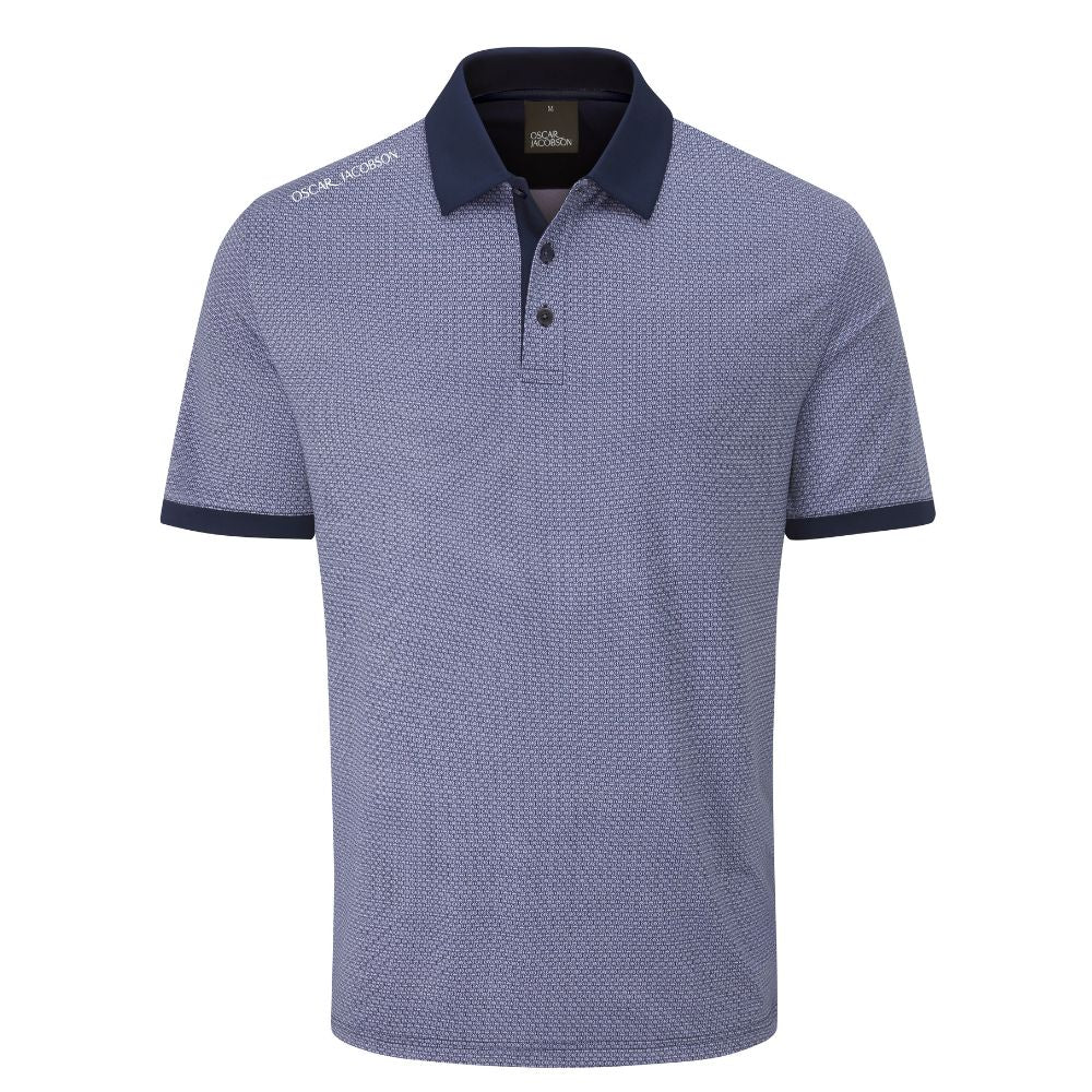 Oscar Jacobson Regent Men's Golf Polo Shirt 2026 - Lavender Lavender M
