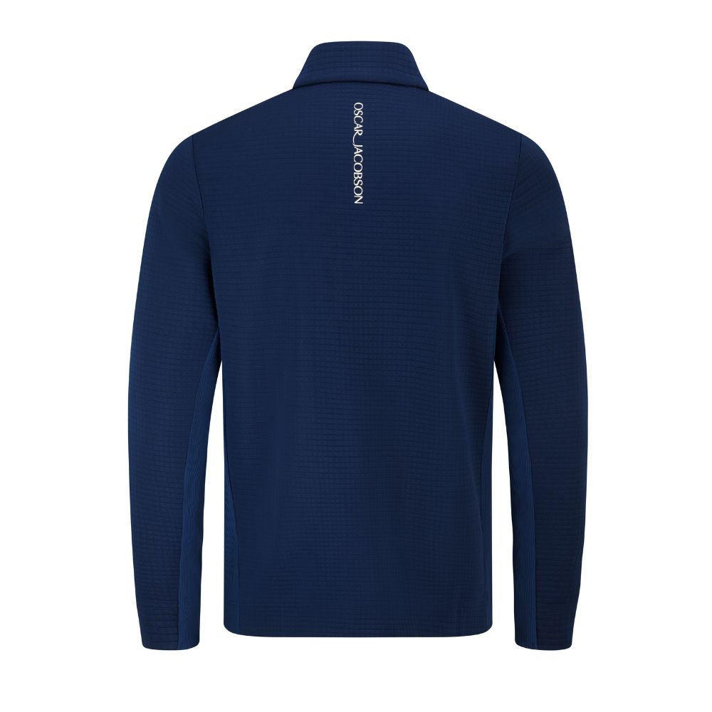 Oscar Jacobson Waite Men's Pullover Golf Top 2026 - Navy
