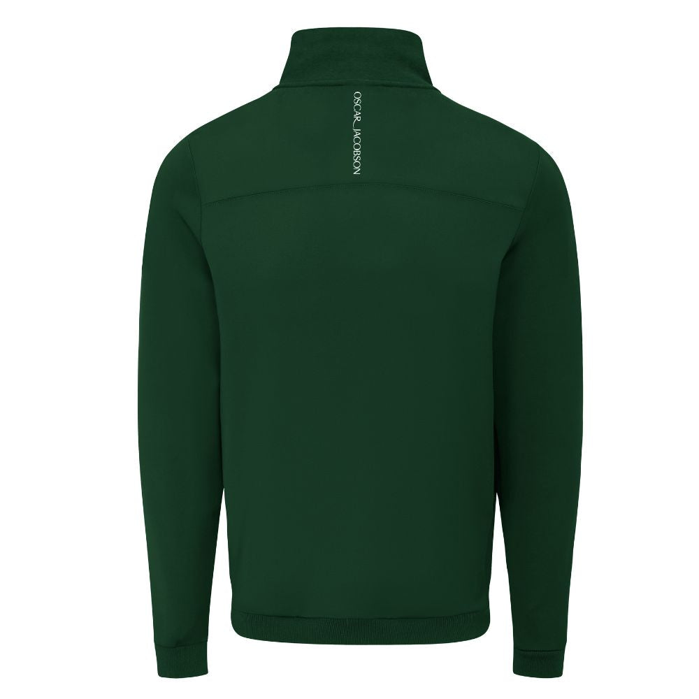 Oscar Jacobson Westland Mens 1/4 Zip Pullover Golf Top 2025 - Pineneedle