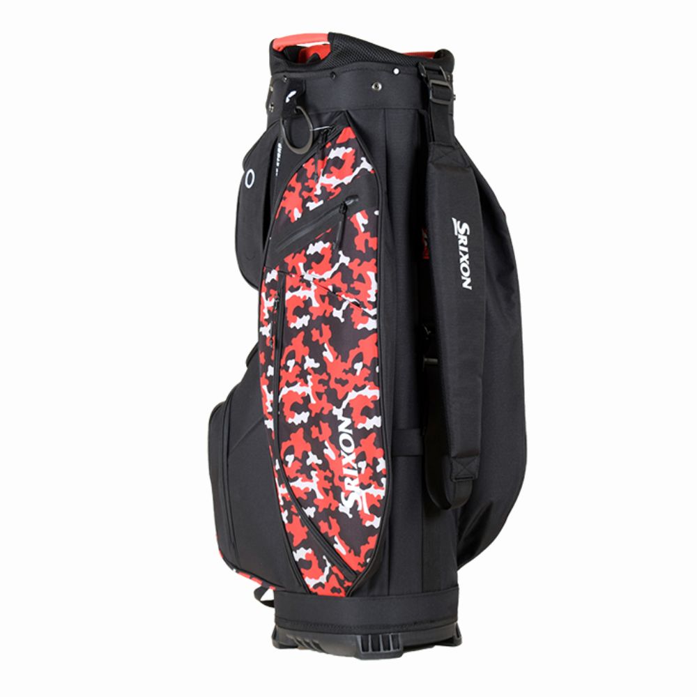 Srixon SRX Premium Golf Cart Bag 2025 - Black / Red Camo