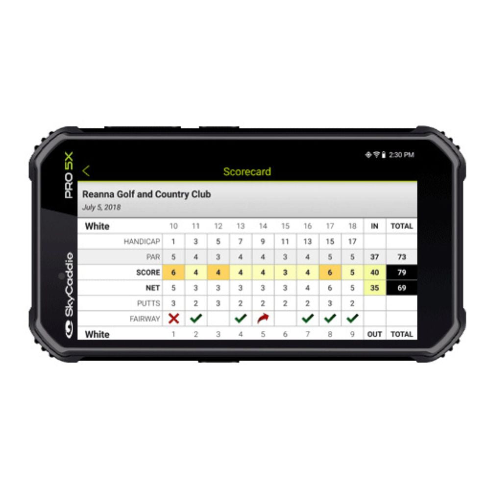 Skycaddie Golf PRO 5X Handheld Golf GPS   