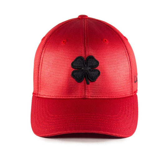 Black Clover Golf Pro Luck Chili Fitted Mens Cap 2024 Red S/M 