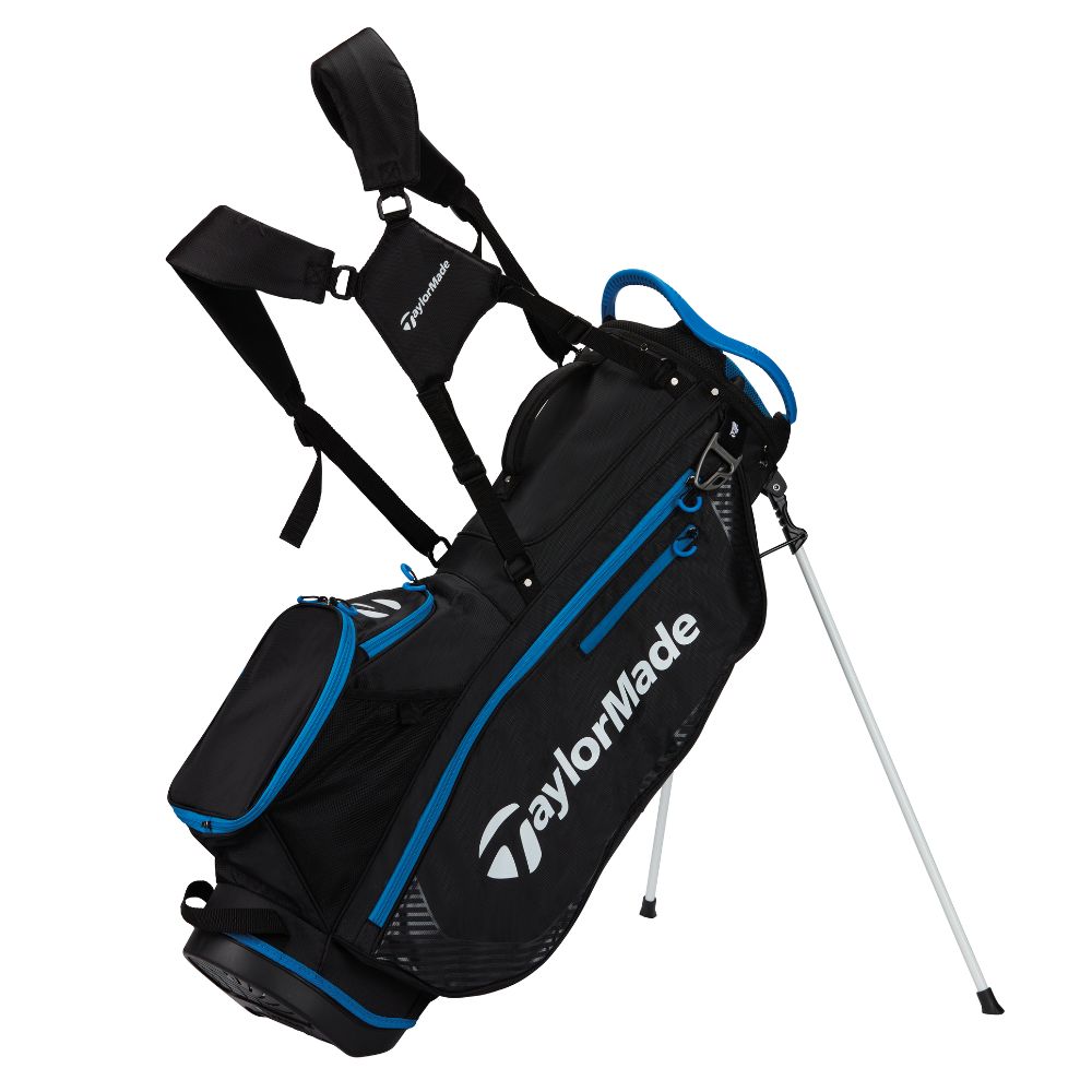 TaylorMade Pro Golf Stand Bag 2025 - Black / Blue Black / Blue