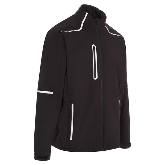 ProQuip Golf Stormforce PX8 Mens Waterproof Jacket Charcoal/Frost M