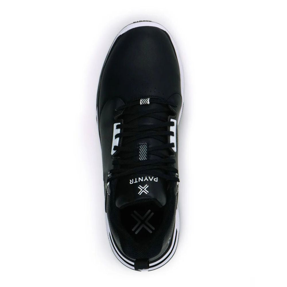 Payntr X 006 Mens Spiked Golf Shoes - Black