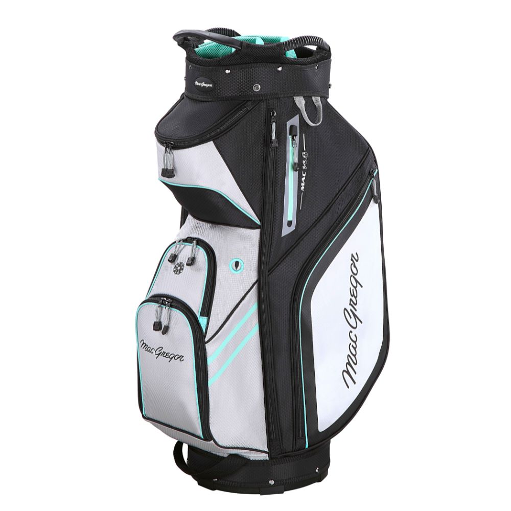 MacGregor Principal 10" Golf Cart Bag Cool Mint / Grey