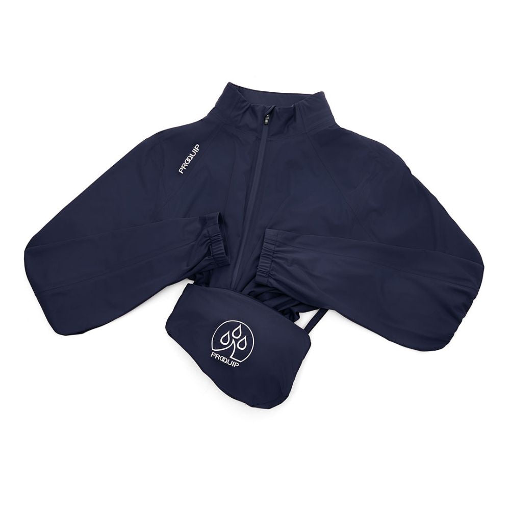 ProQuip Propac Lite Packable Waterproof Golf Jacket - Navy