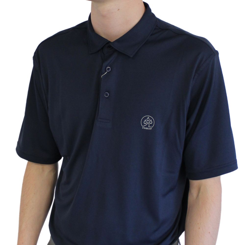 ProQuip Sub 7 Mens Golf Polo Shirt Navy M