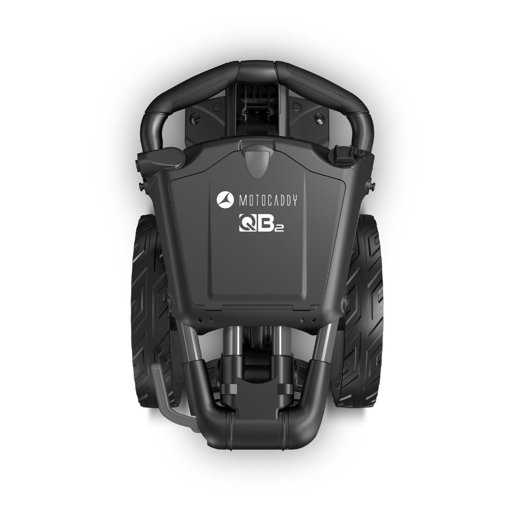 Motocaddy QB2 Cube Compact Folding Push Golf Trolley 2025 - Graphite