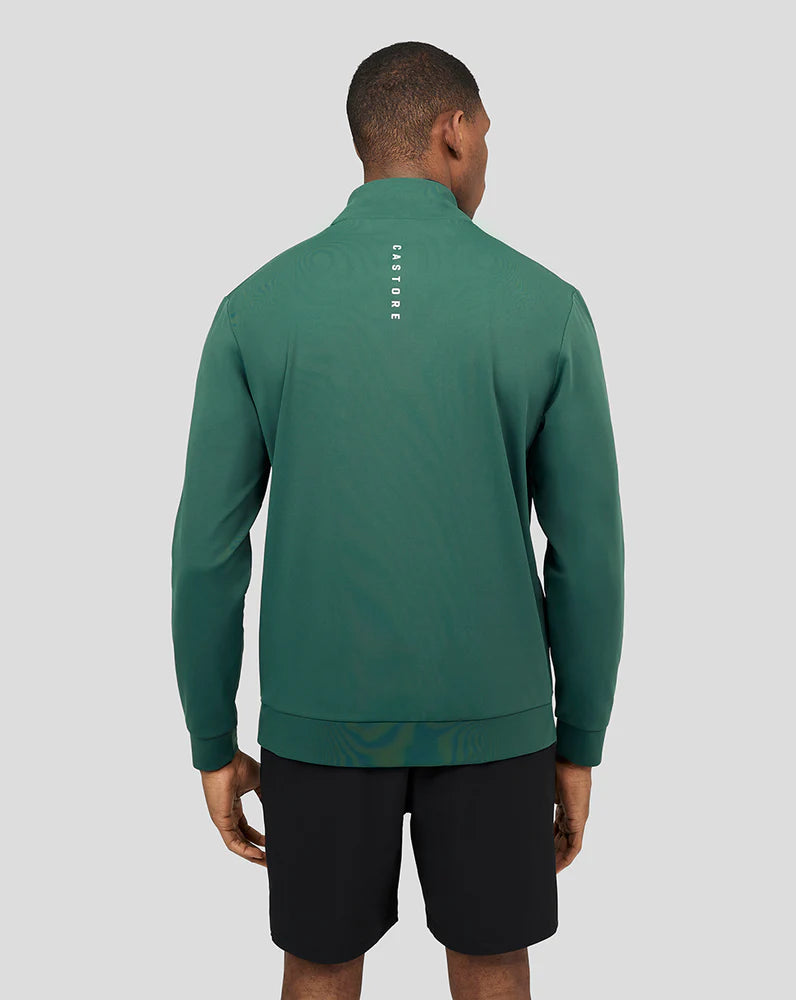 Castore Golf Mainline Classic Zip Mock Neck Pullover Top CMA40173