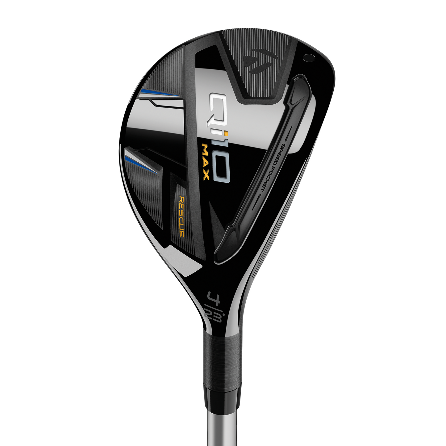 TaylorMade Golf Qi10 Max Rescue Hybrid 3 Hybrid Regular Flex Fujikura Speeder NX TCS 50 Right Hand