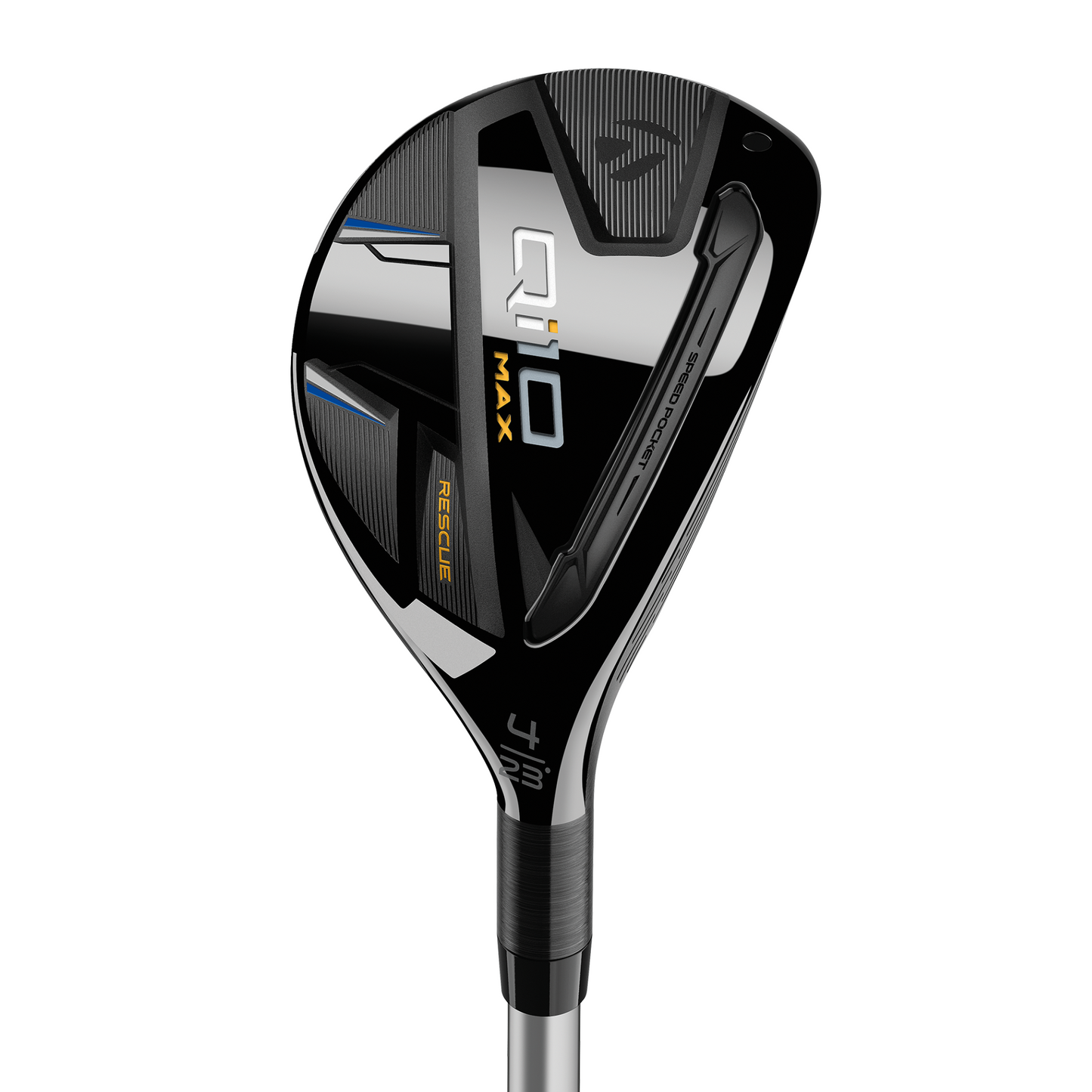 TaylorMade Golf Qi10 Max Rescue Hybrid 2024 3 Hybrid Regular Flex Fujikura Speeder NX TCS 50 Right Hand