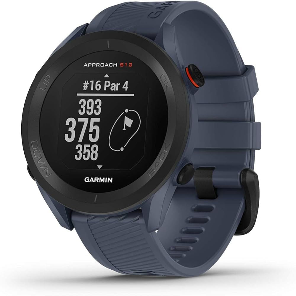 Garmin Approach S12 GPS Golf Watch Granite Blue