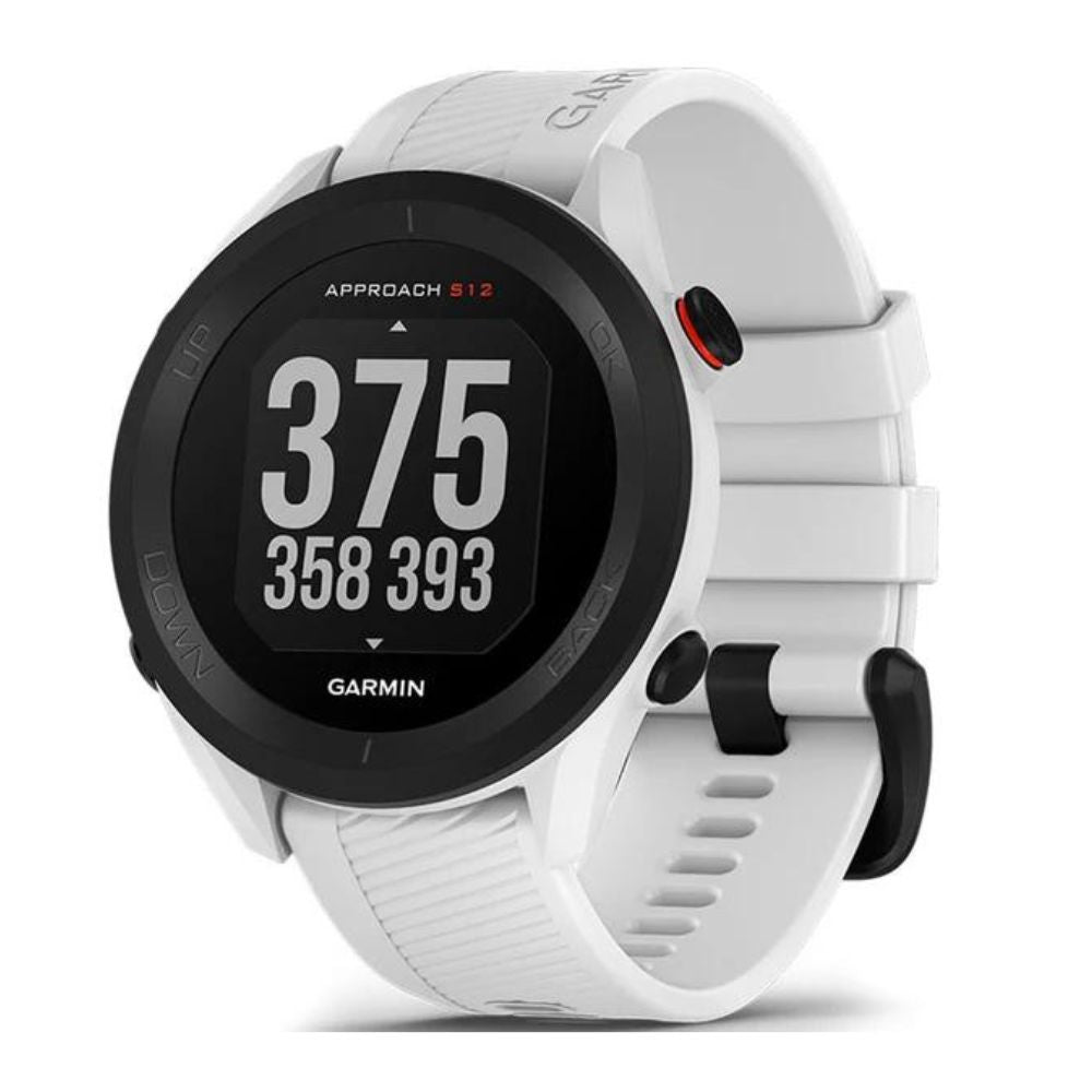 Garmin Approach S12 GPS Golf Watch White  