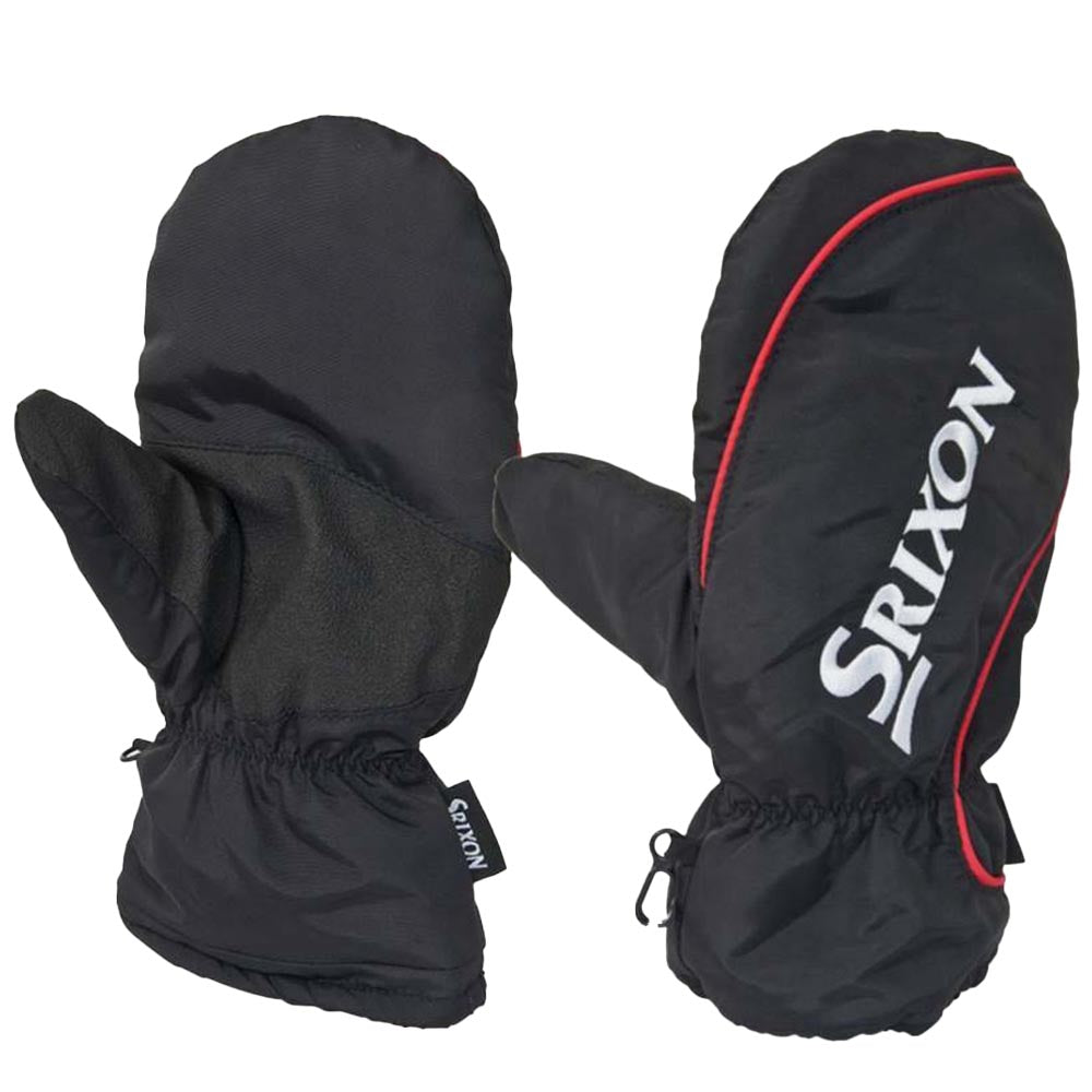 Srixon Golf Winter Mittens - Pairs - Black/Red