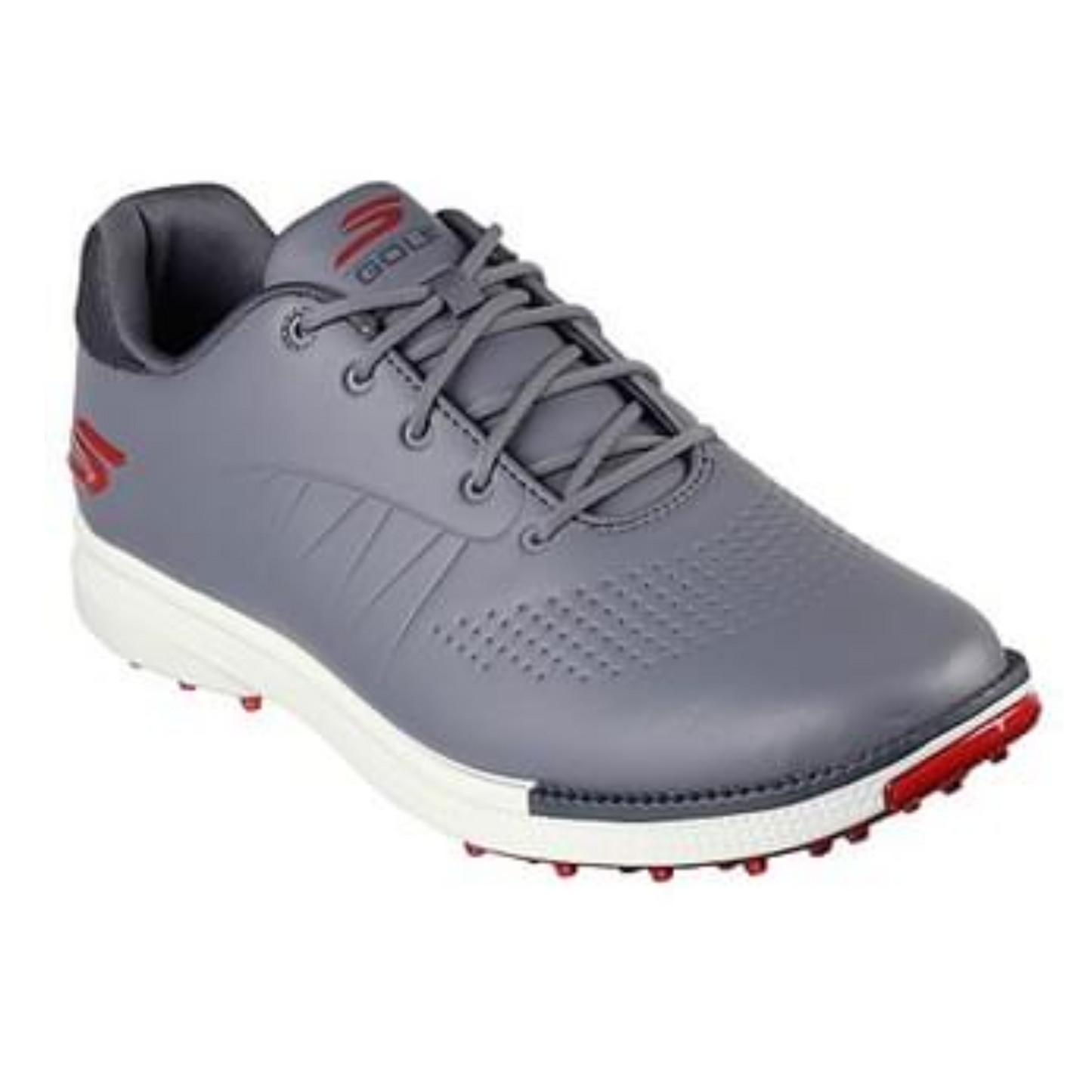 Skechers Go Golf Tempo GF Spikeless Golf Shoes 214099 - Grey Red   