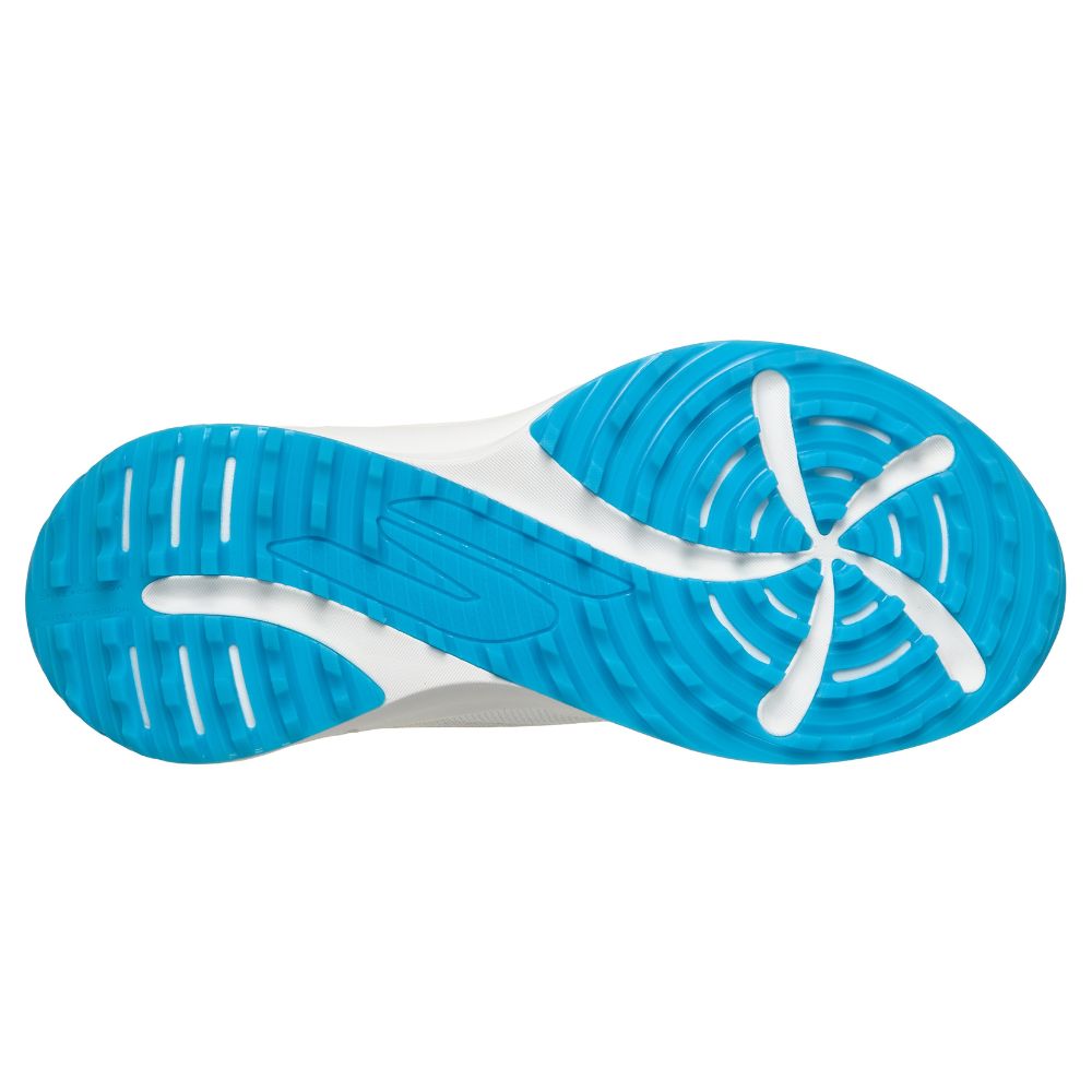 Skechers Flow Slip-In Spikeless Golf Shoes 2026 - 214153 - White / Black / Mint