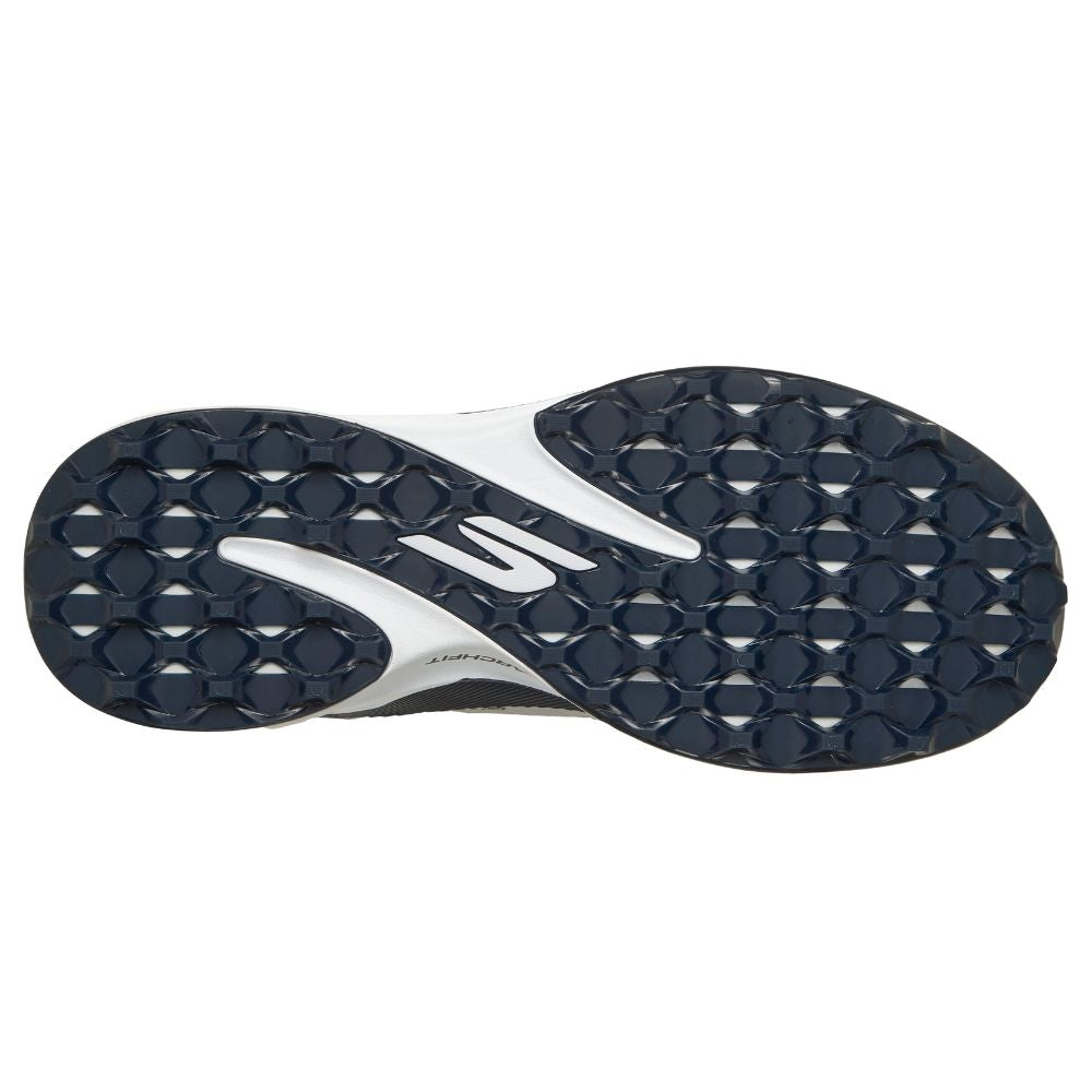 Skechers Pure Slip-In Spikeless Golf Shoes 2026 - 214147 - Grey / Navy