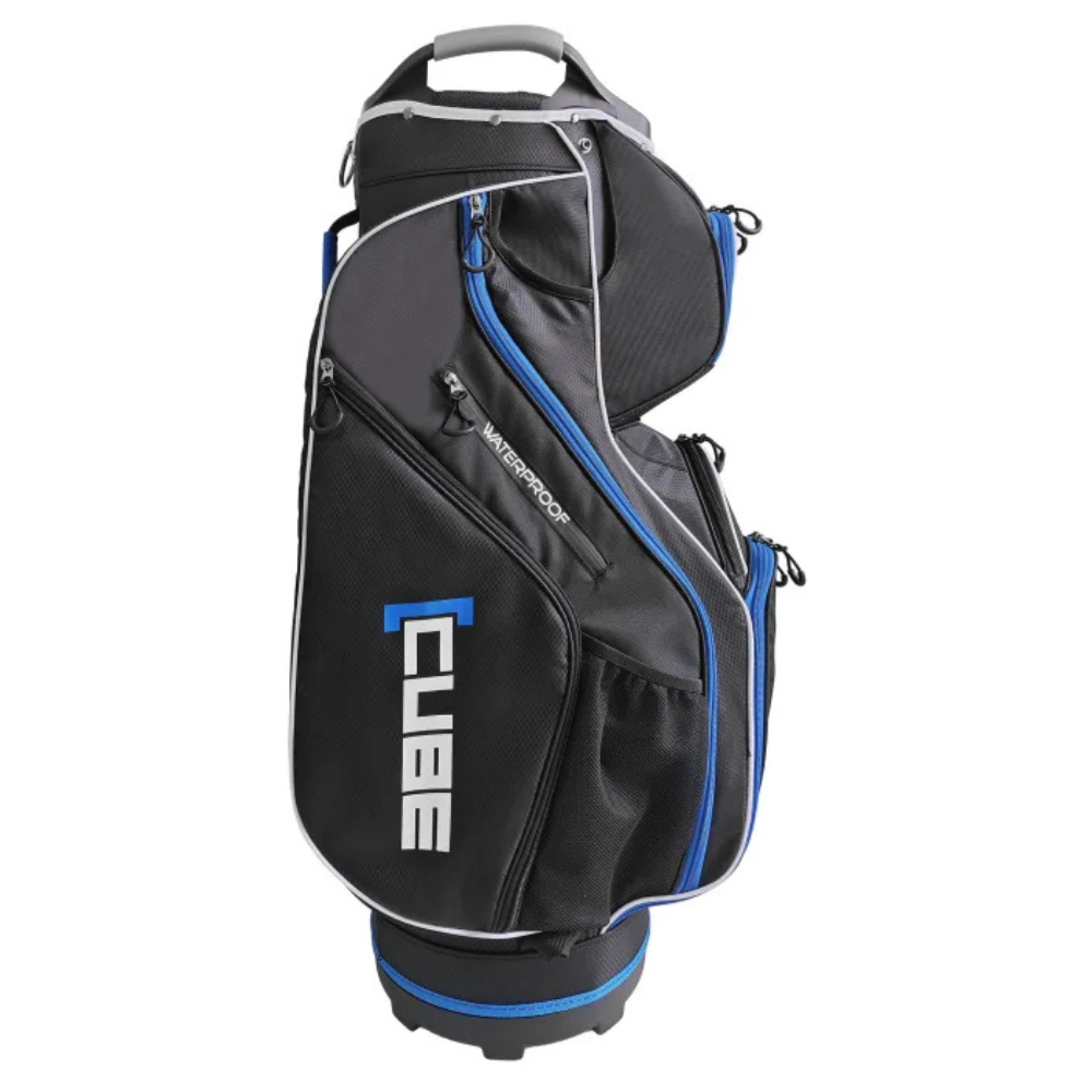 Cube Golf Cart Bag 2025 - Black / Blue