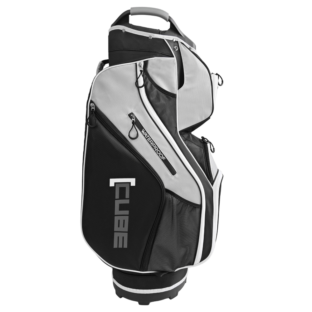 Cube Golf Cart Bag 2025 - Black / Grey