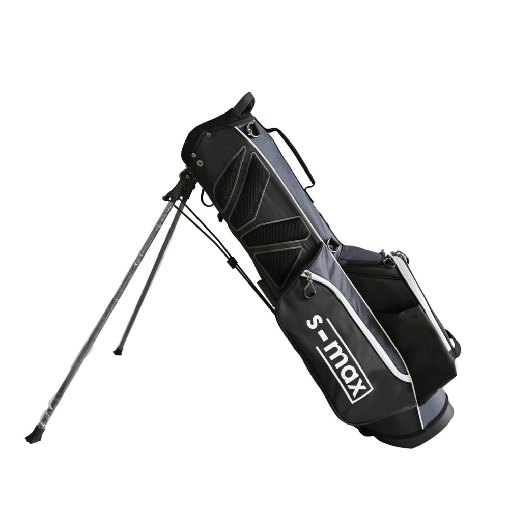 Skymax Lite Golf Stand Bag 2025 - Black / Grey / White