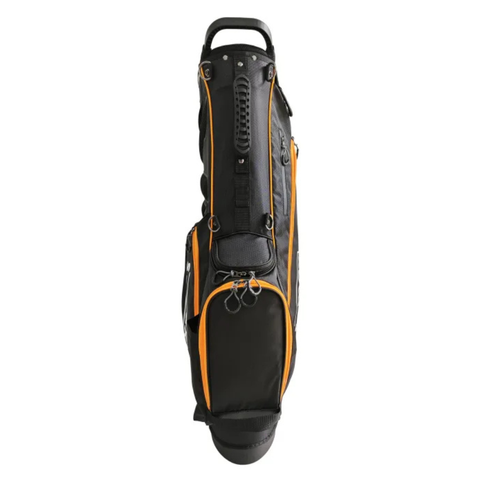 Skymax Lite Golf Stand Bag 2025 - Black / Orange