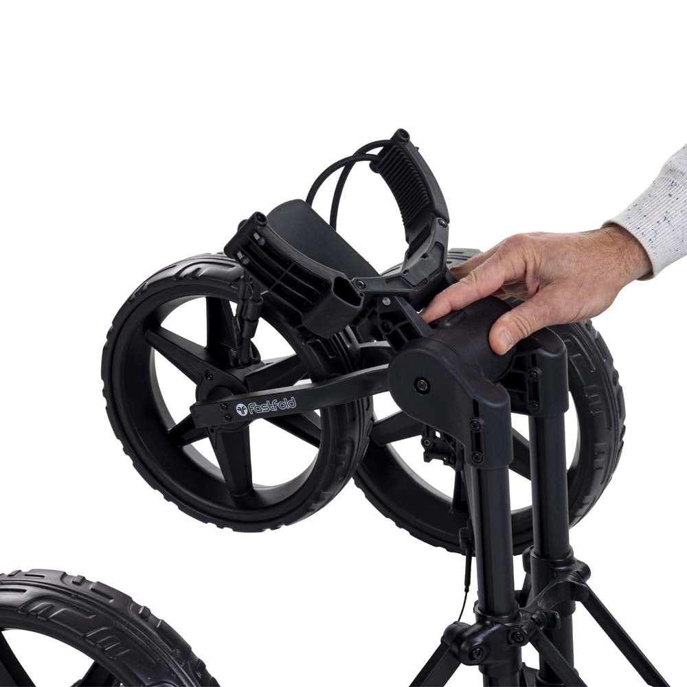 FastFold Square Cube 3 Wheel Golf Trolley