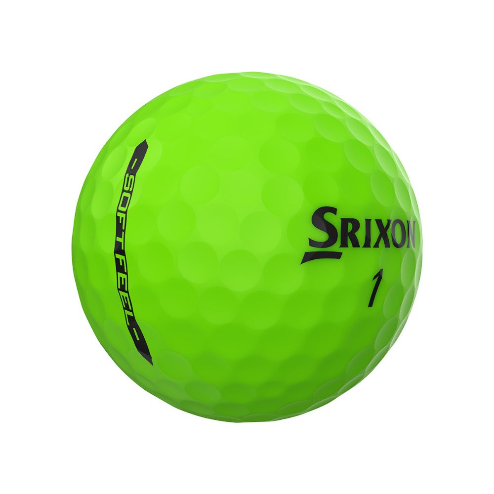 Srixon Soft Feel Brite Golf Balls 2025 - Green