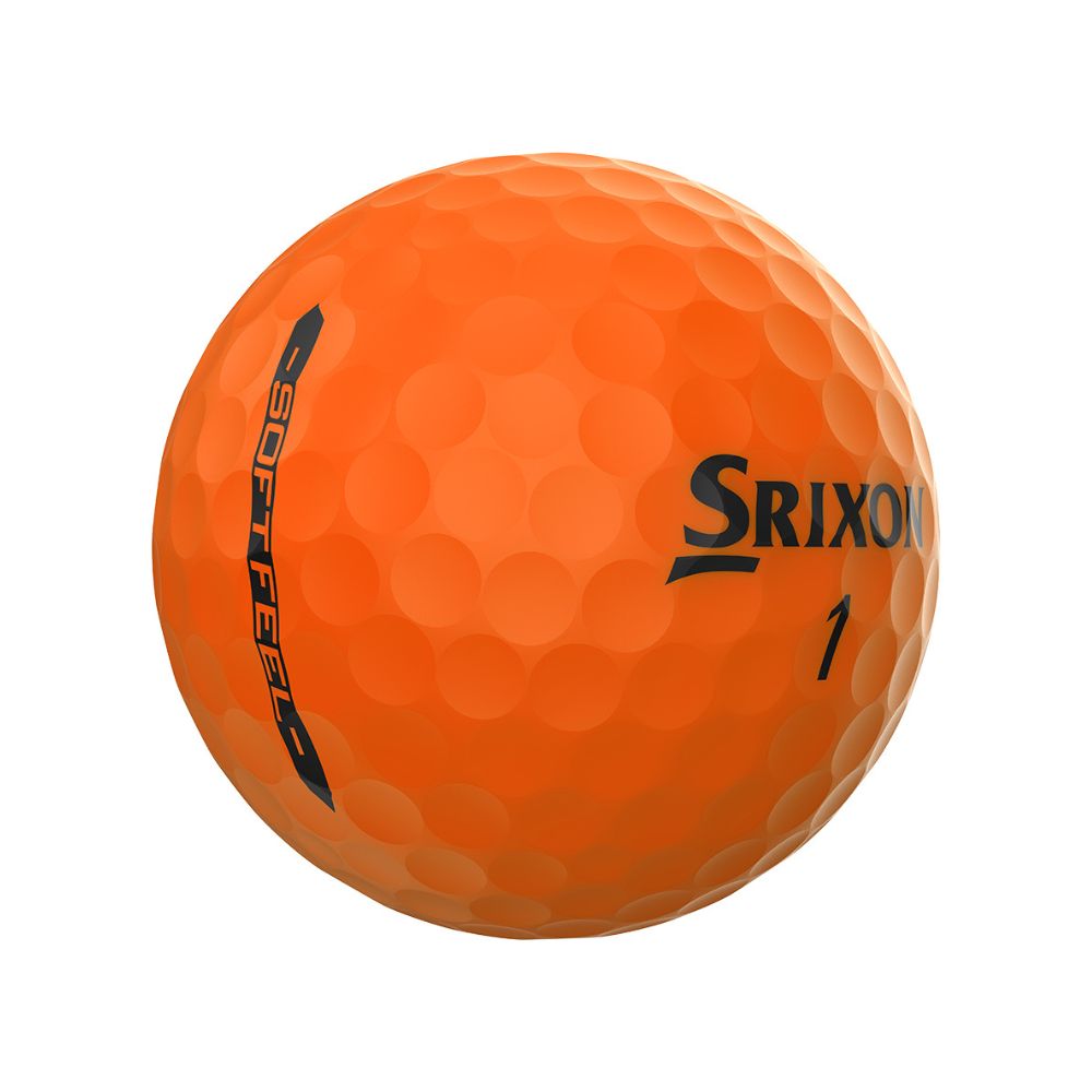 Srixon Soft Feel Brite Golf Balls 2025 - Orange