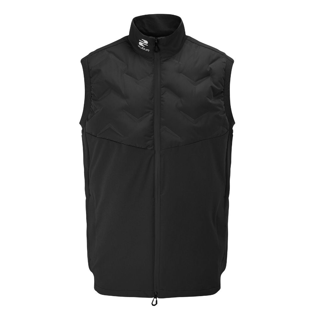 Stuburt Dunlin Golf Padded Gilet 2025 - Black Black M