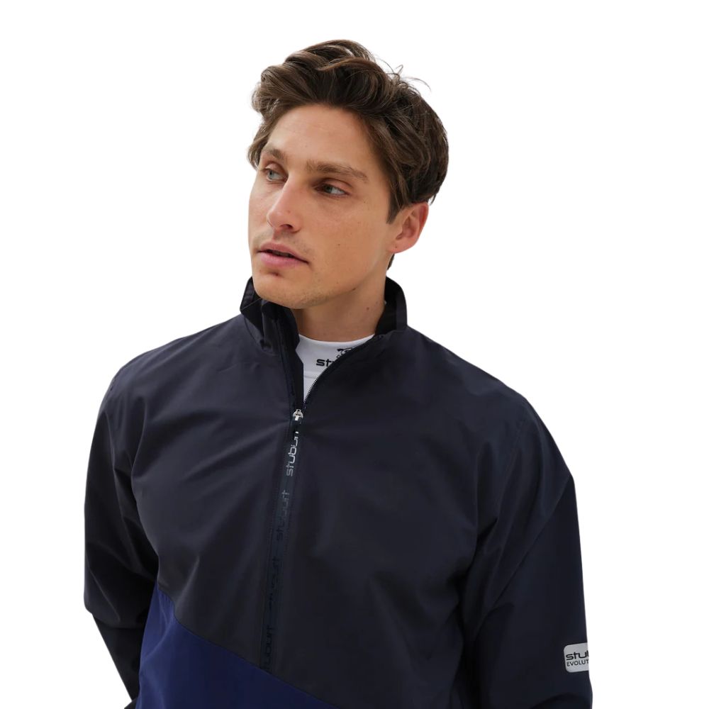 Stuburt Evolution-Tech Golf Waterproof Jacket - French Navy